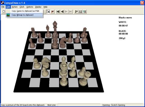 create pgn chess file