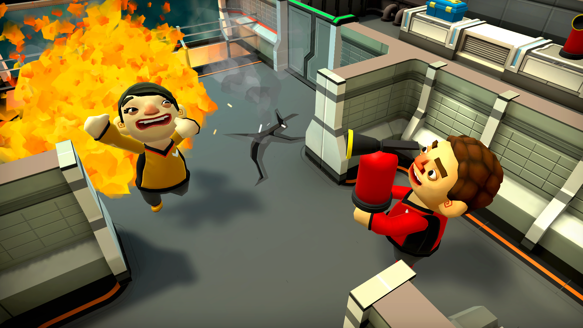New first-person game mode, powered by NERF, is launching into “Stumble Guys ”